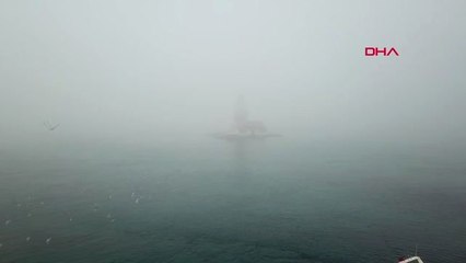 İstanbul- İstanbul'da Sis Etkili Oluyor