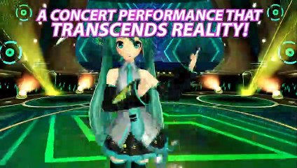 Hatsune Miku: VR Future Live - Tráiler de lanzamiento
