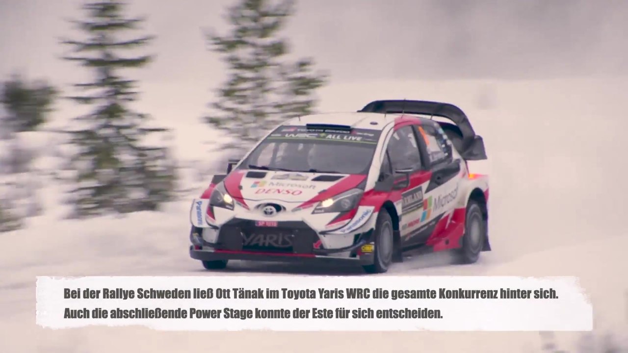 Erster Sieg für Toyota in der WRC-Saison 2019