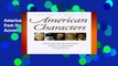 American Characters: Selections from the National Portrait Gallery, Accompanied by Literary