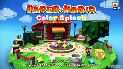 Paper Mario: Color Splash - Gameplay comentado