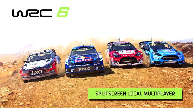 WRC 6 - Pantalla dividida