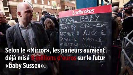 Meghan Markle et prince Harry : les paris sur leur bébé battent tous les records