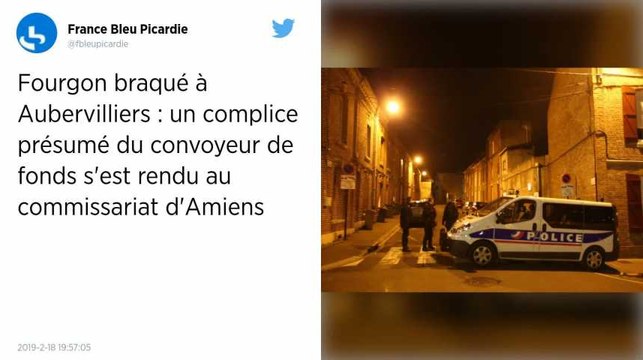 Affaire du fourgon volé à Aubervilliers : un complice présumé du convoyeur de fonds s’est rendu