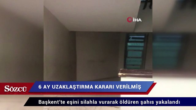 Başkent’te eşini silahla vurarak öldüren şahıs yakalandı