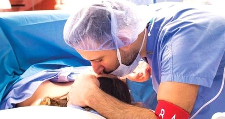 Alişan ve Buse Varol'un Bebeklerini Gördüğü İlk Anların Görüntüleri Ortaya Çıktı