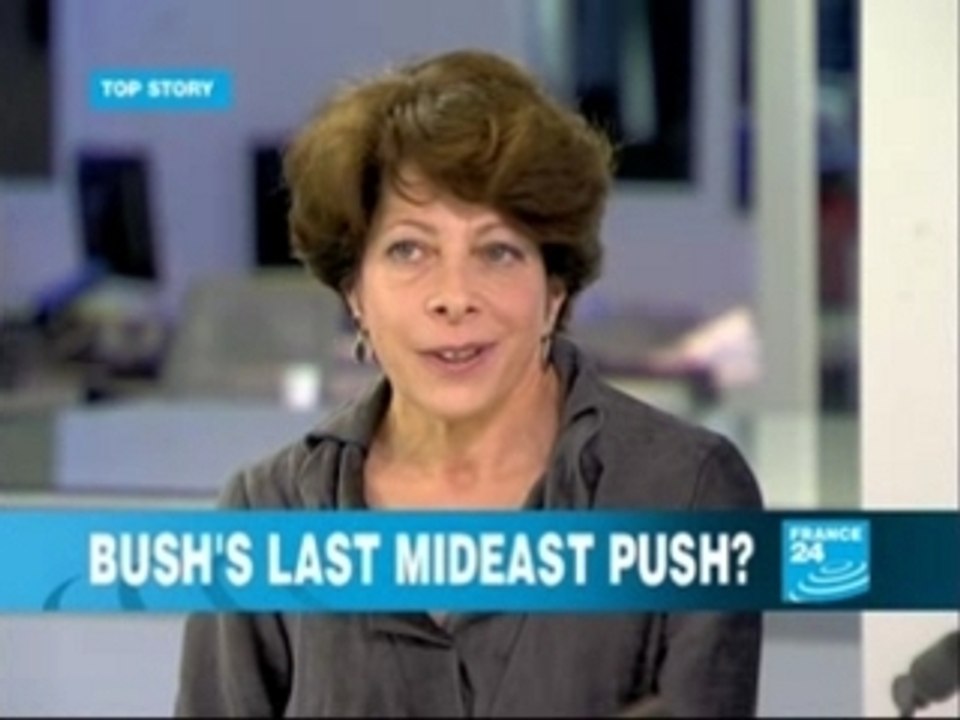 Top Story-January-7th-Bush's Last mideast Pusch?-EN-FRANCE24