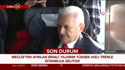 Binali Yıldırım konuşuyor
