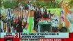 Priyanka Gandhi Roadshow: Rahul Gandhi rakes up rafale issue in Lucknow roadshow