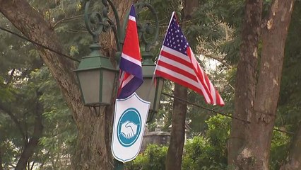 하노이에 북미 깃발 걸려...北, 베트남과 의전 조율 / YTN