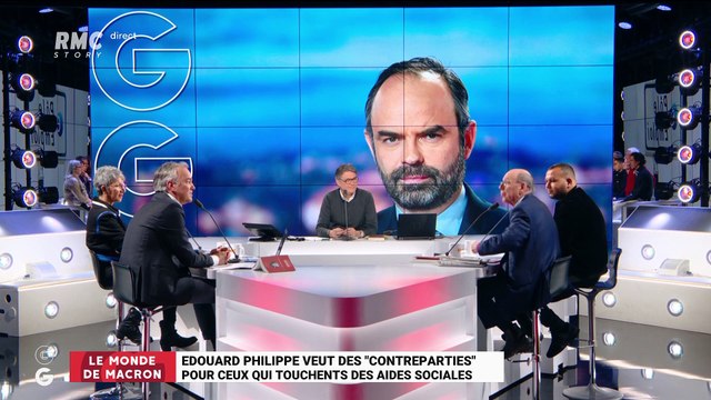 Le monde de Macron: Édouard Philippe veut des contreparties aux aides sociales - 19/02