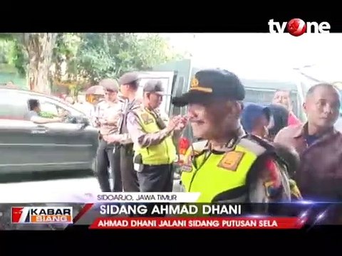 Sidang Putusan Sela, Pengadilan Tolak Eksepsi Ahmad Dhani