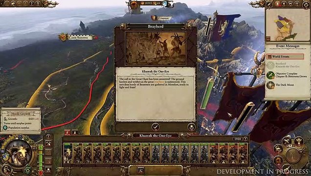 Total War: Warhammer - Jugabilidad de La Llamada de los Hombres Bestia