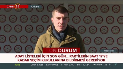 Türkiye seçime gidiyor