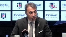 Spor Beşiktaş Başkanı Fikret Orman'ın Açıklamaları