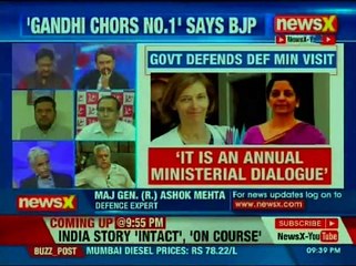 Rafale Deal Row : Rahul Gandhi attacks Nirmala Sitharaman's visit to France | Nation at 9