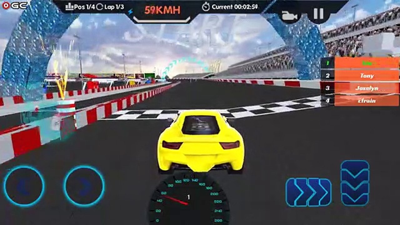 Racing in Sports Car 2019 "New Car" Mega Track Race - Impossible Race - Android Gameplay FHD #2