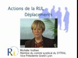 Actions de la RUL 2006 - 2007 : Déplacements