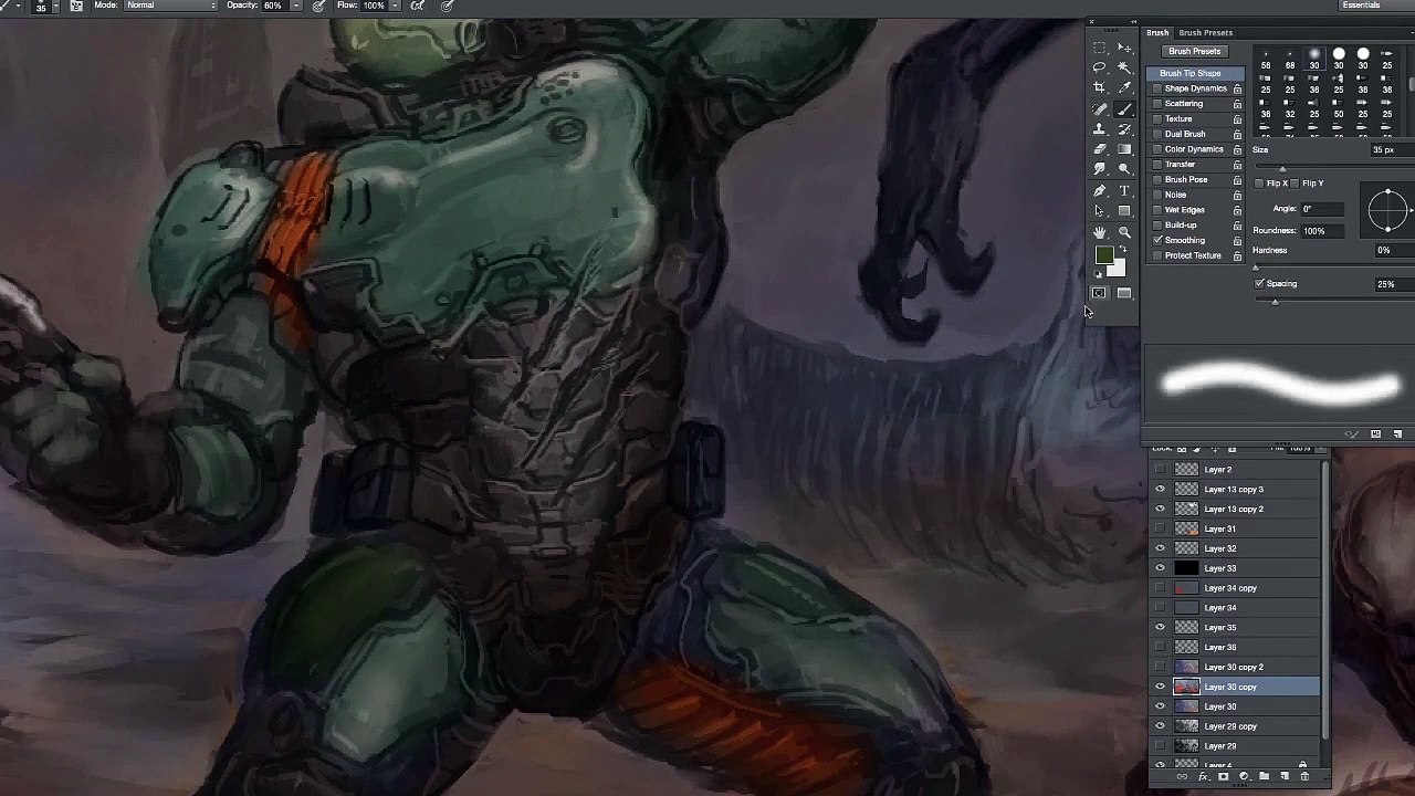 DOOM - Diseño de la carátula reversible
