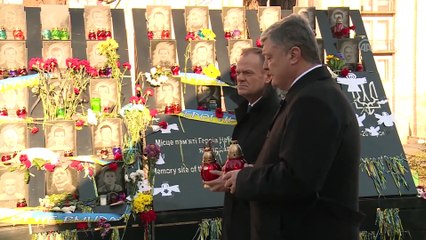 AB Konseyi Başkanı Tusk Ukrayna'da - KİEV