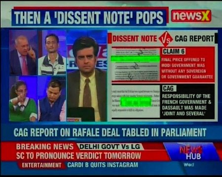Rafale Scam: CAG report on Rafale deal tabled in parliament