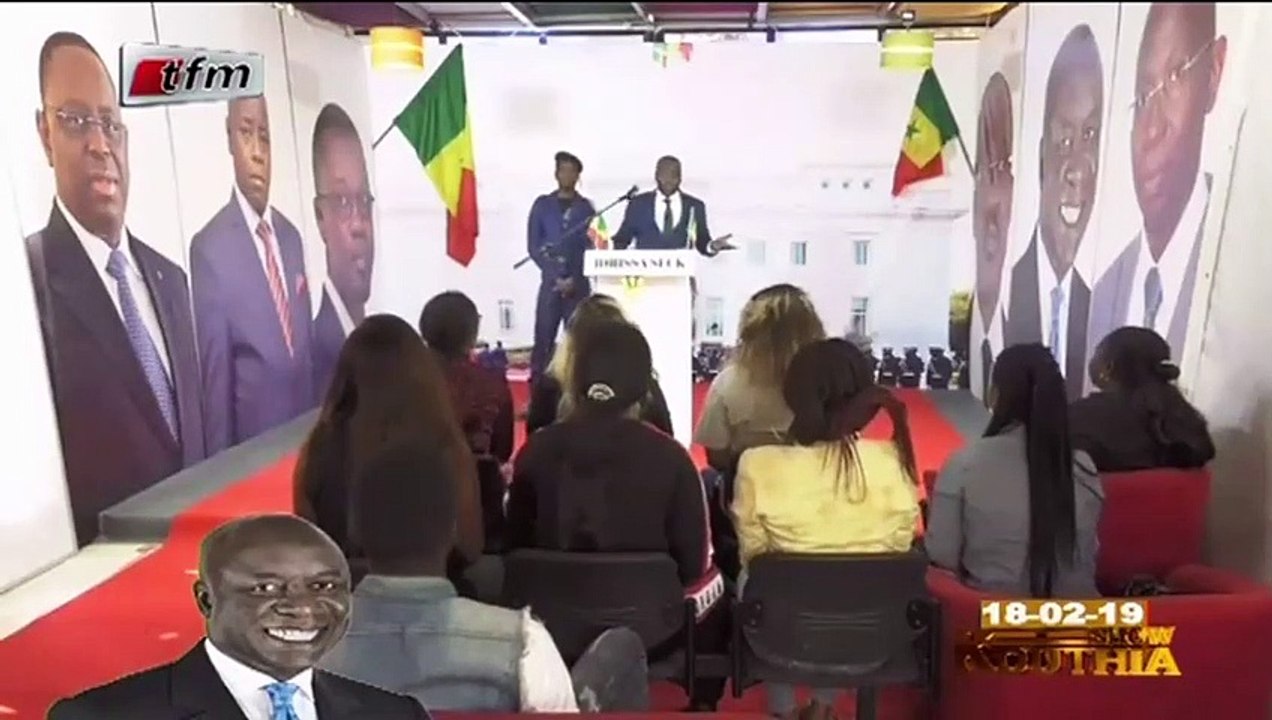 Idrissa Seck fait des appuis avant
