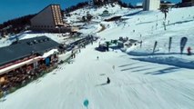 Kartalkaya'da kayak keyfi bahara kadar sürecek - BOLU
