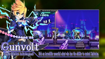 Azure Striker Gunvolt 2 - Tráiler