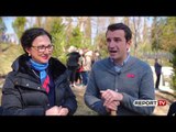 Report TV - “Dhuro pemë për Tiranën”, nxënësit e tre shkollave i bashkohen nismës së bashkisë