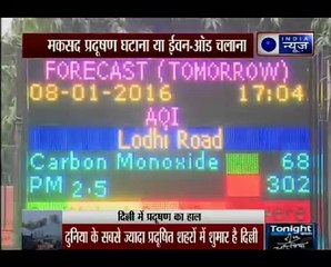 Odd-even formula ‘surely’ bringing down pollution level in Delhi