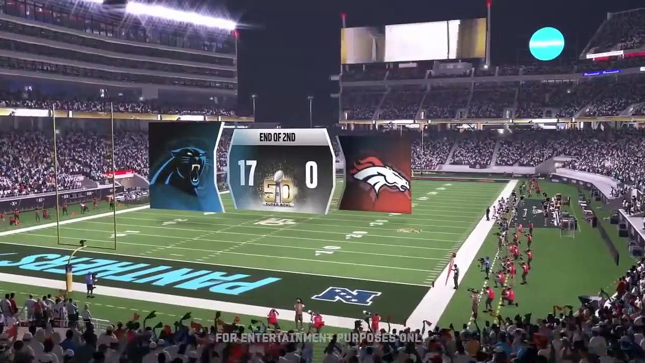 Madden NFL 16 - Predicción de la 50ª Super Bowl