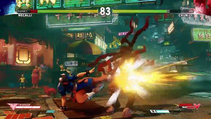 Street Fighter V - Presentación de Necalli