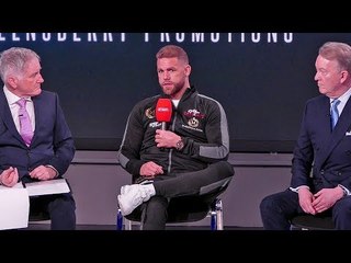 Billy Joe Saunders PRESS CONFERENCE & ANNOUNCEMENT | Frank Warren Boxing