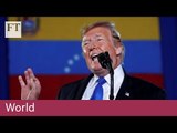 Trump urges Venezuela military to support opposition leader Juan Guaidó