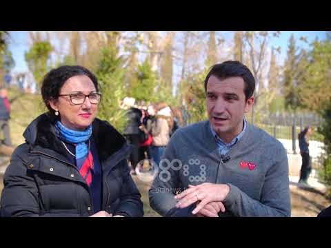 Ora News - “Dhuro pemë për Tiranën”, nxënësit e tre shkollave i bashkohen nismës së bashkisë