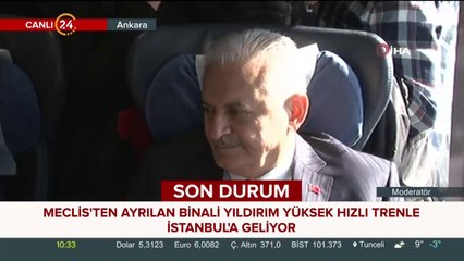 Binali Yıldırım konuşuyor