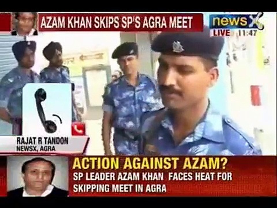 Muzaffarnagar riots divide SP, Azam Khan faces heat for skipping
