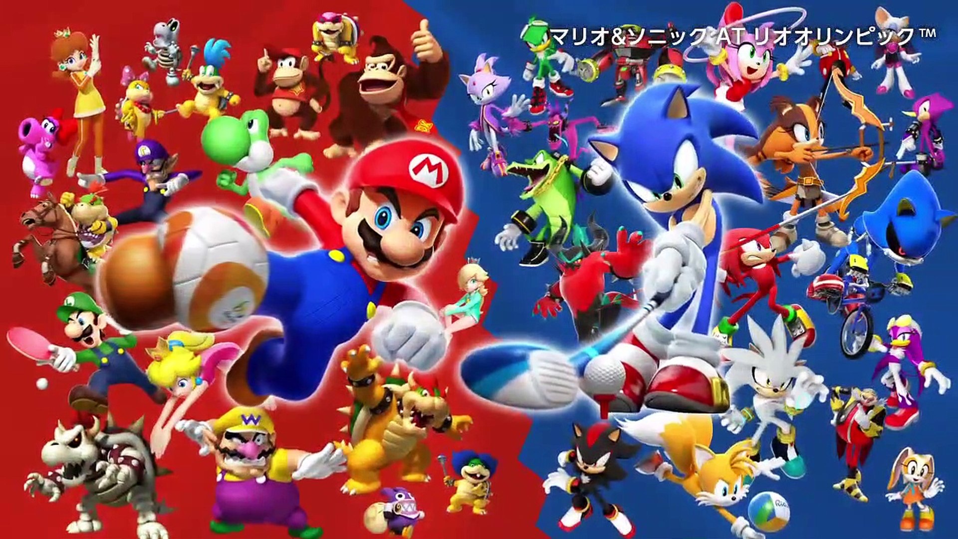Mario & Sonic en los Juegos Olímpicos: Rio 2016 - Tráiler (Japonés) - Vídeo  Dailymotion