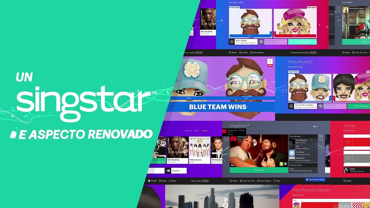 SingStar - Nuevo aspecto y novedades