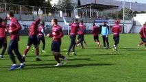 Trabzonspor, Göztepe maçı hazırlıklarına başladı - TRABZON