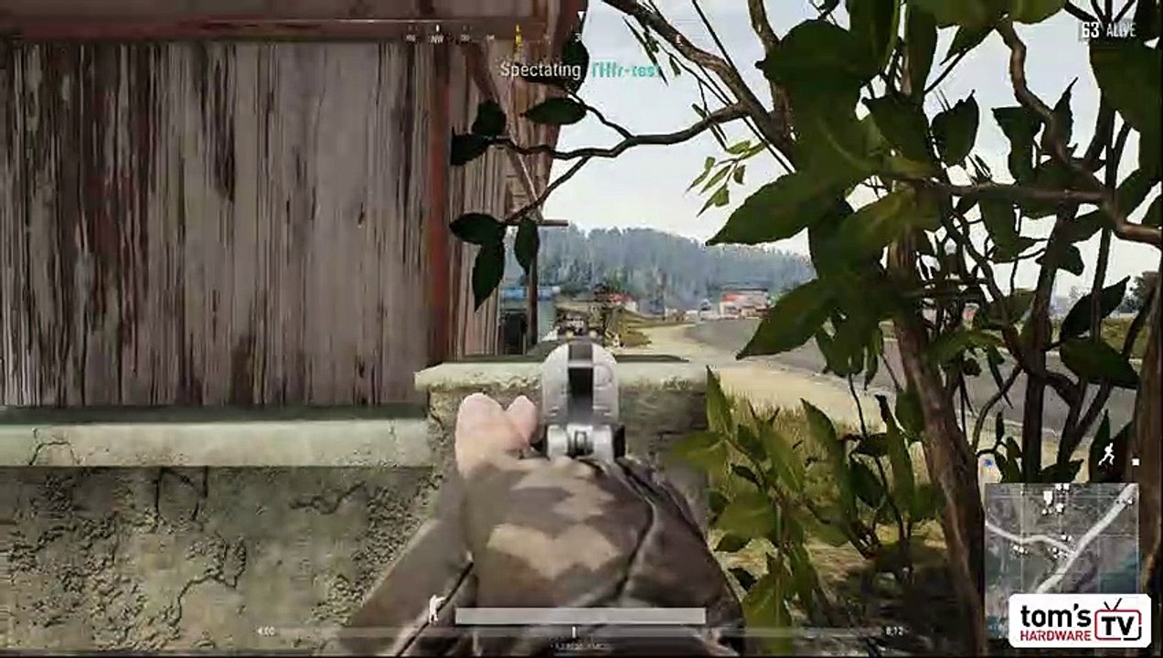 Séquence de Benchmark PlayerUnknown's Battlegrounds (PUBG)