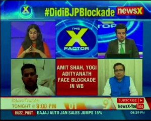 Didi BJP Blockade BJP calls blockade goondagiri, jungle raj; who won points today