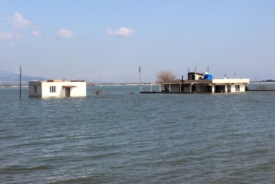 Amik Ovası'nda Sular Yükseldi