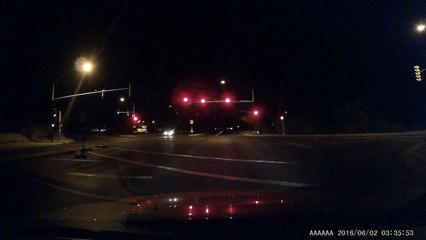 Chute d'une météorite en Arizona en 2016