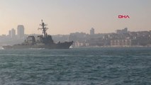 ABD Savaş Gemisi Boğaz'dan Geçiyor