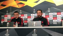 Roque Mesa, en la Previa del Sevilla-Lazio