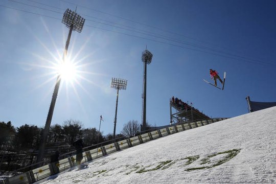 Les différents tremplins de saut-à-ski en France