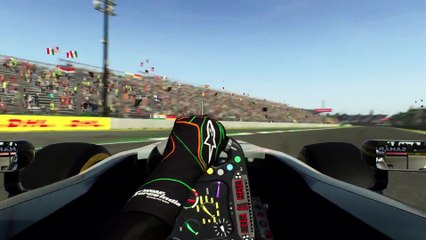 F1 2015 - Mexico Lap with Sergio Perez