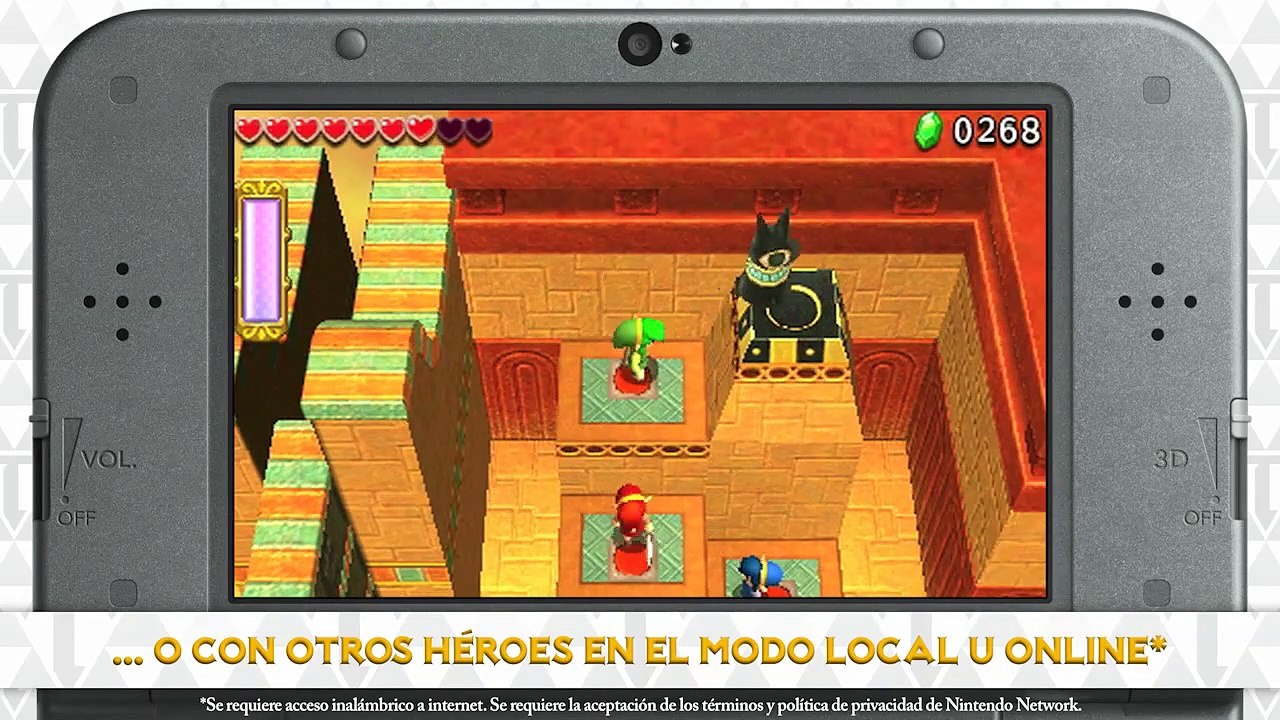 The Legend of Zelda: Tri Force Heroes - Tráiler de lanzamiento