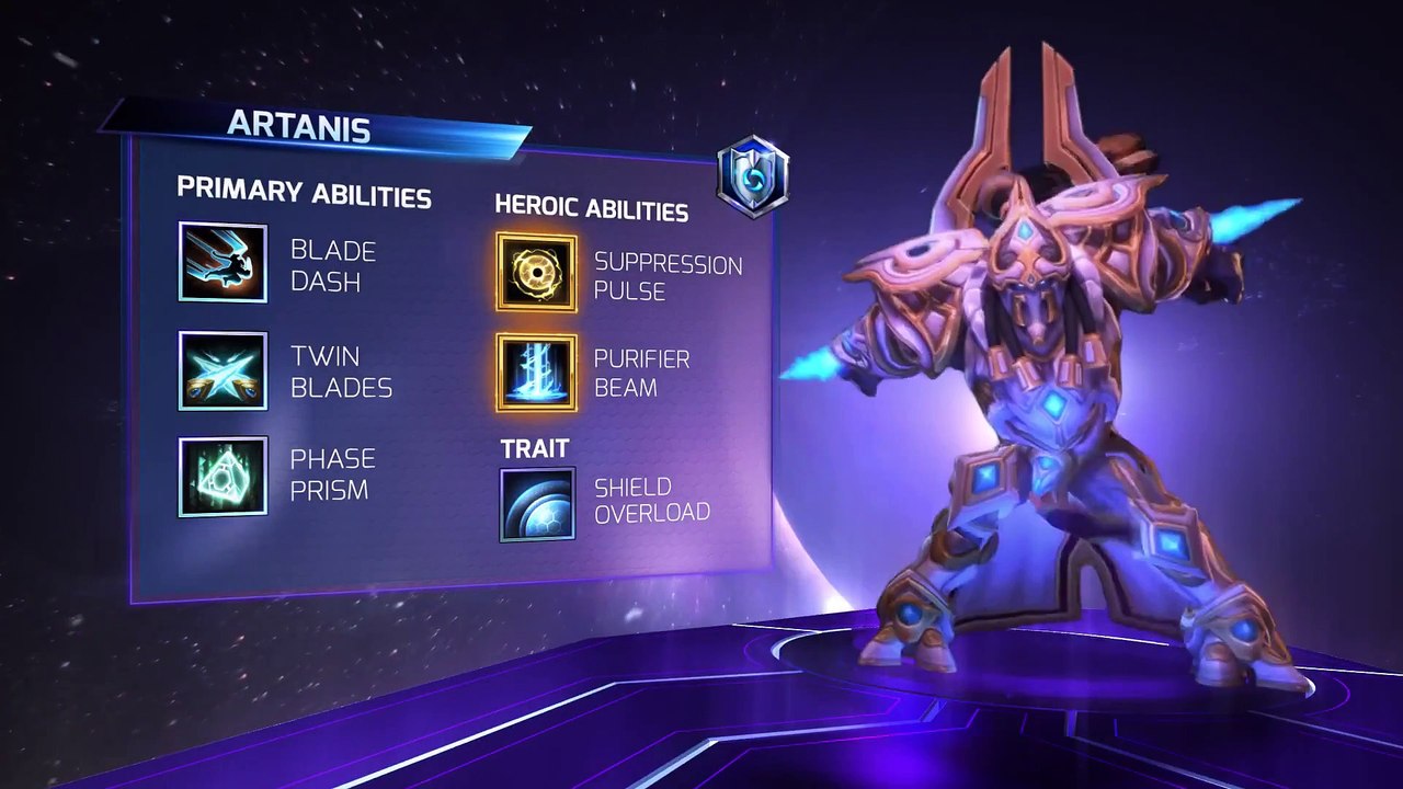 Heroes of the Storm - Habilidades de Artanis
